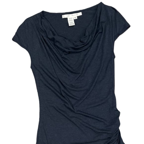 Two Piece Blue Max Studio Skirt and Top - Picture 3 of 13